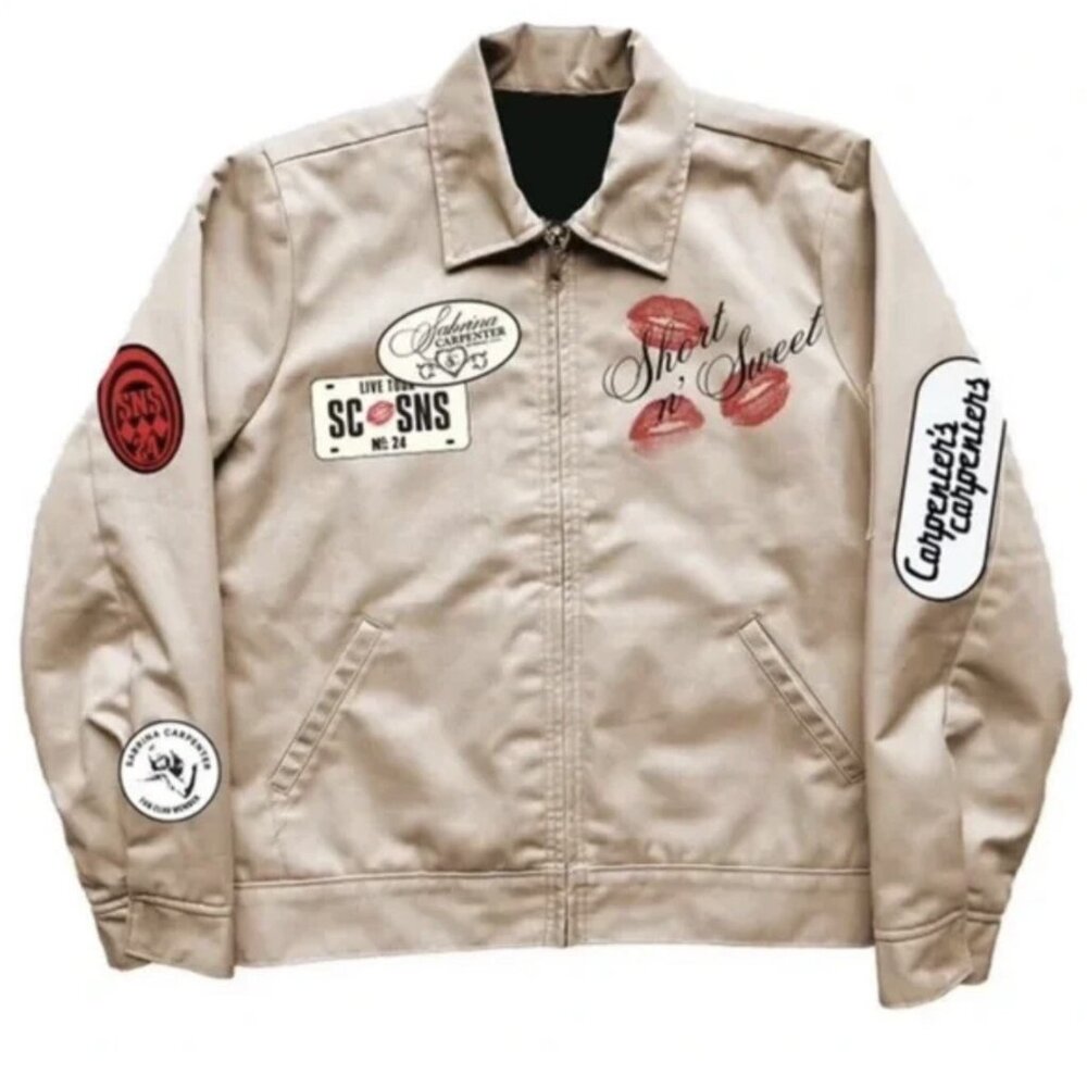 NWT Sabrina Carpenter Short N' Sweet VIP Tour 2024 Jacket, XL